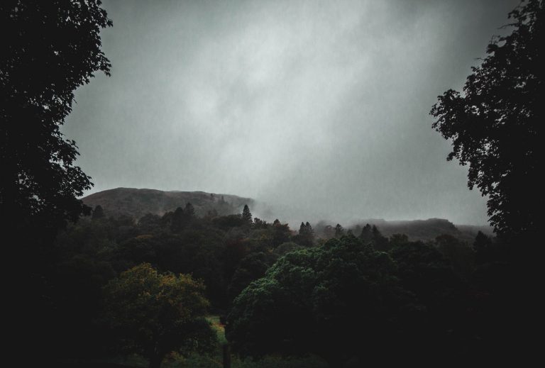 view of bad weather