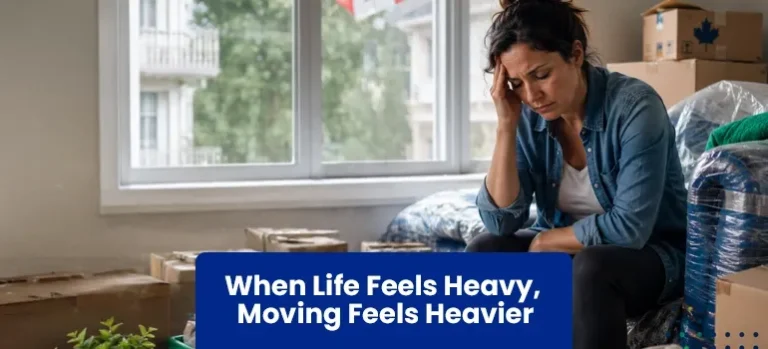 Moving during a difficult time with a clear plan for belongings, documents, and support.