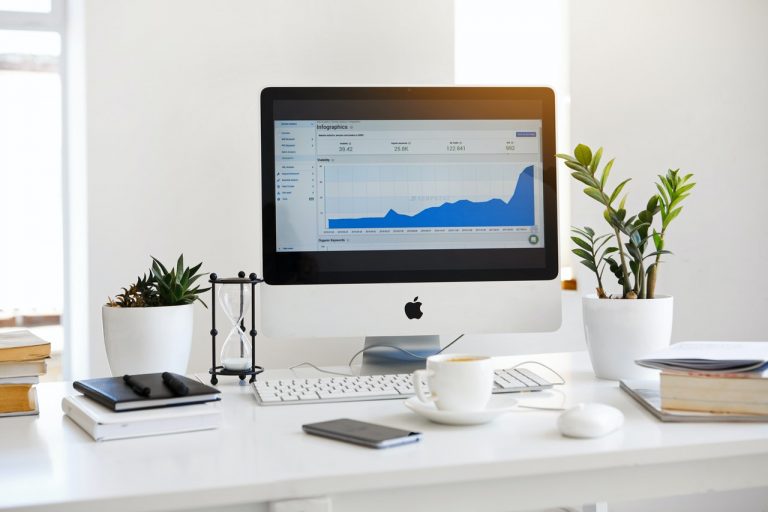 IT equipment on the table