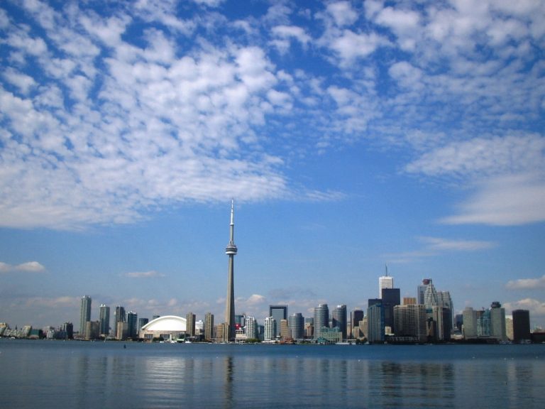 a view of Toronto as a symbol of moving from Brockville to Toronto