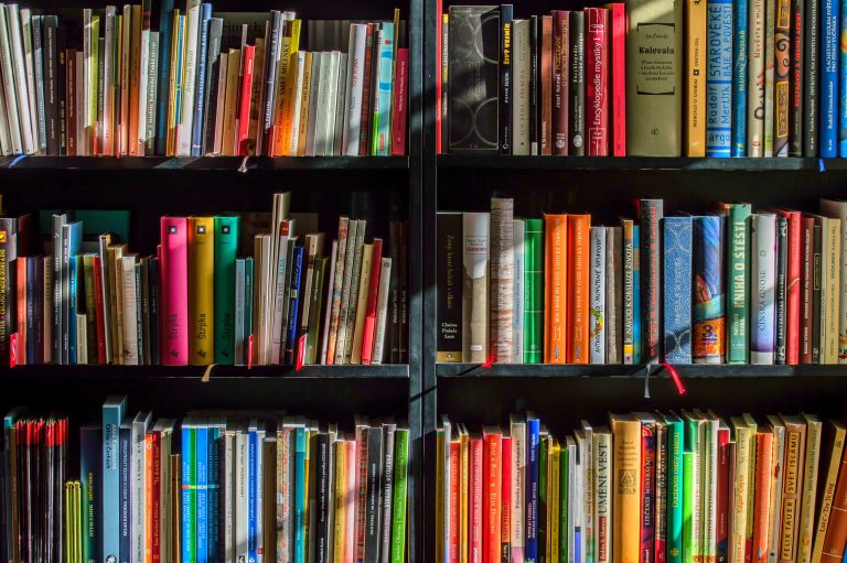 books on shelves on how to pack your library for the move in Gatineau