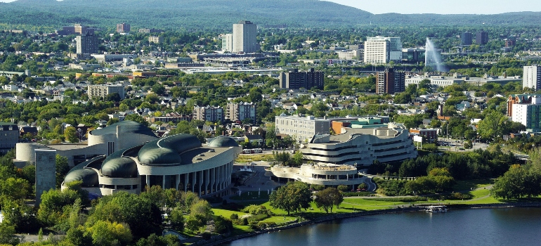 An image of a big city
