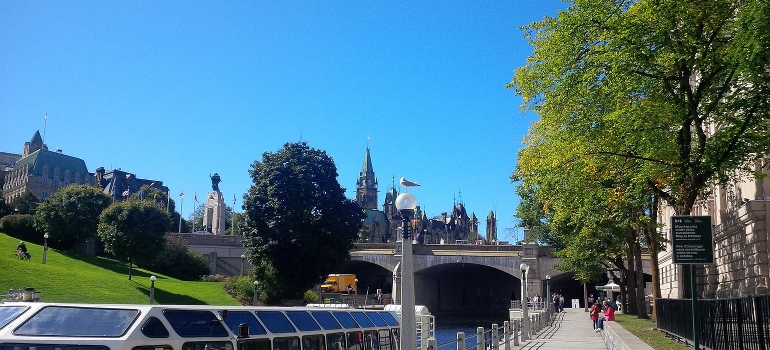 Ottawa blue canal