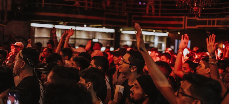 people partying
