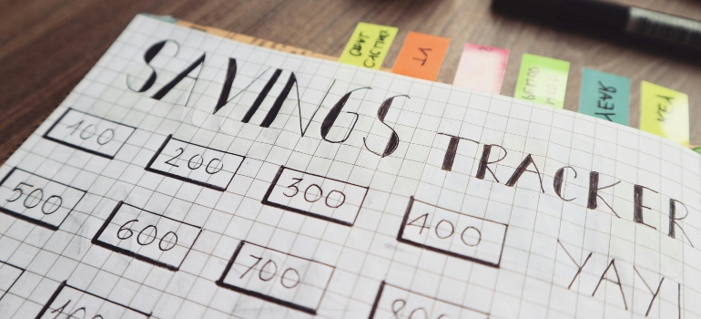 savings tracker