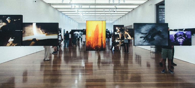Art gallery.  
