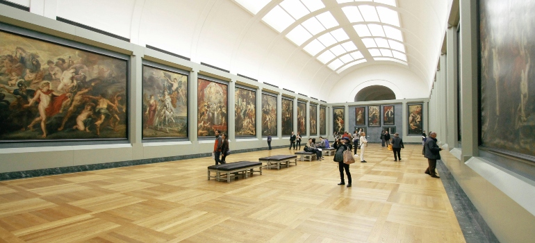 Exhibit Painting Display