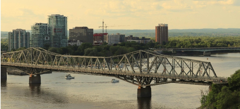Alexandra Bridge in Ottawa