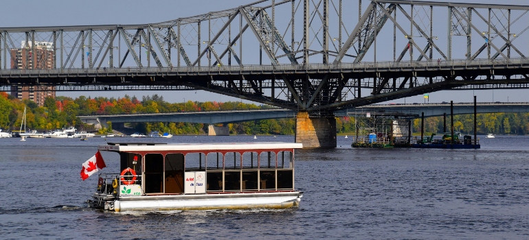An Aquabus Ferry on the Ottawa River