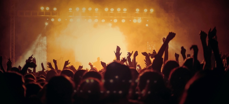 People at Concert