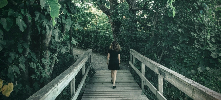 a girl exploring the hidden gems of Winchester, Ontario