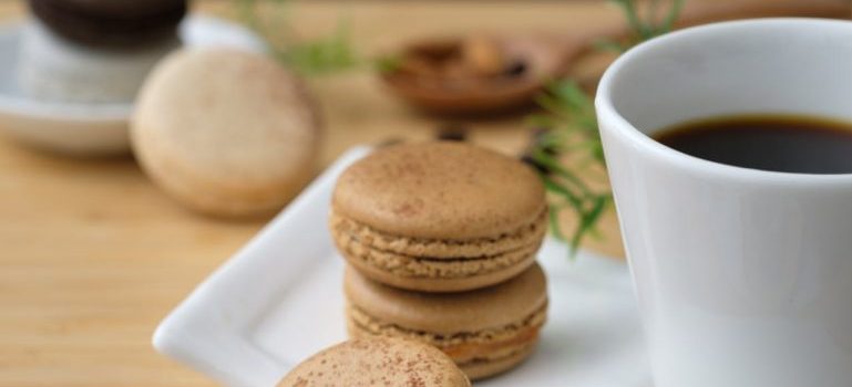 cookies and a cup of coffee