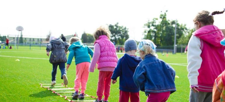 children playing