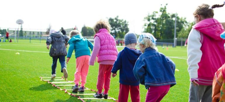 children playing