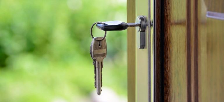 key on key hole