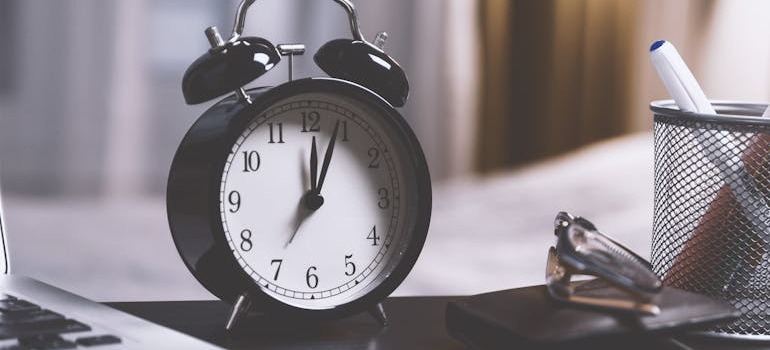 An alarm clock