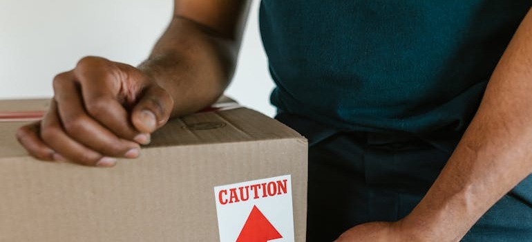 A mover helping with relocating to Nepean for a home office upgrade