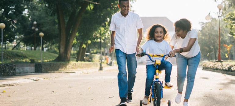 A family having fun outside in one of Ottawa’s hottest neighbourhoods for families in 2025