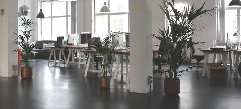 A modern office
