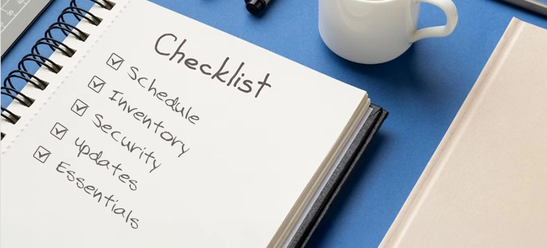 Local Move Final Checklist