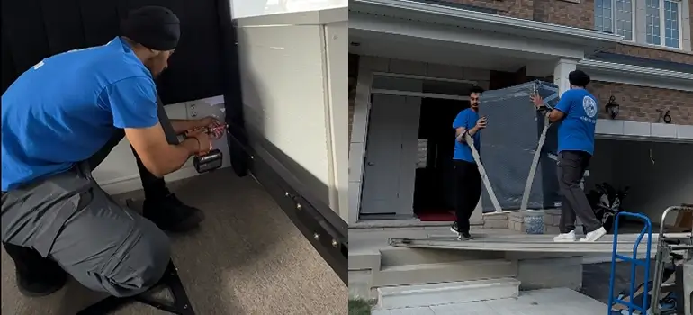 Professional movers invest in specialized equipment