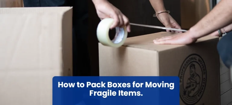 Sturdy corrugated cartons and protective supplies utilized for packing boxes during a residential move.