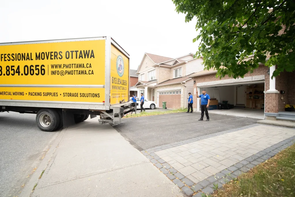 Professional Movers Ottawa legal parking and truck access planning.
