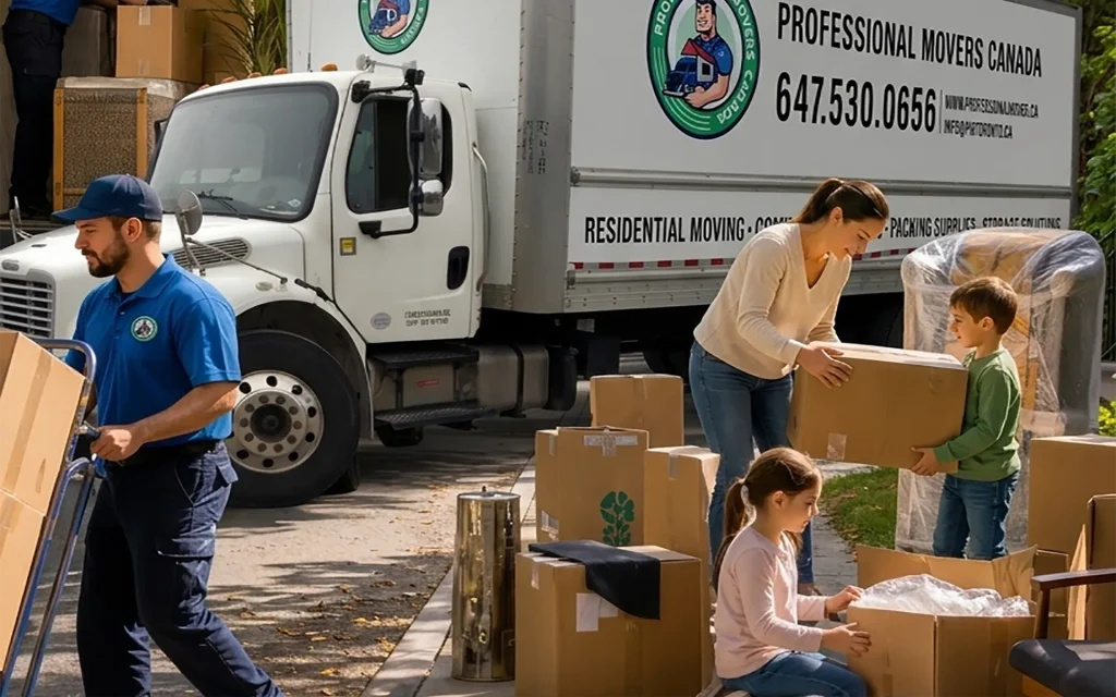 Strategic landscape formatted real photography asset detailing summer transition scheduling and understanding Ottawa's peak moving season May-October through accurate local transit logistics and relocation volume assessments.