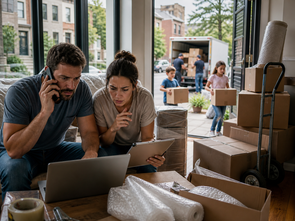 Strategic analysis of peak relocation scheduling constraints and why is there urgency to book movers now due to high demand logistics and limited transition availability.