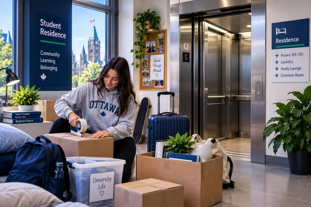 Student residence move